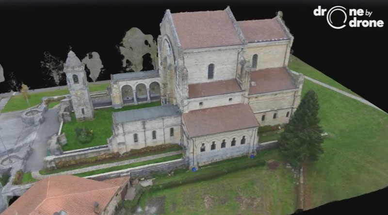 Santuario Urkiola drone by drone