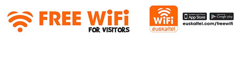 Free WiFi Euskaltel Turistas