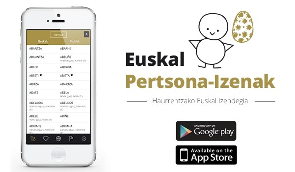 Euskal Izenak app